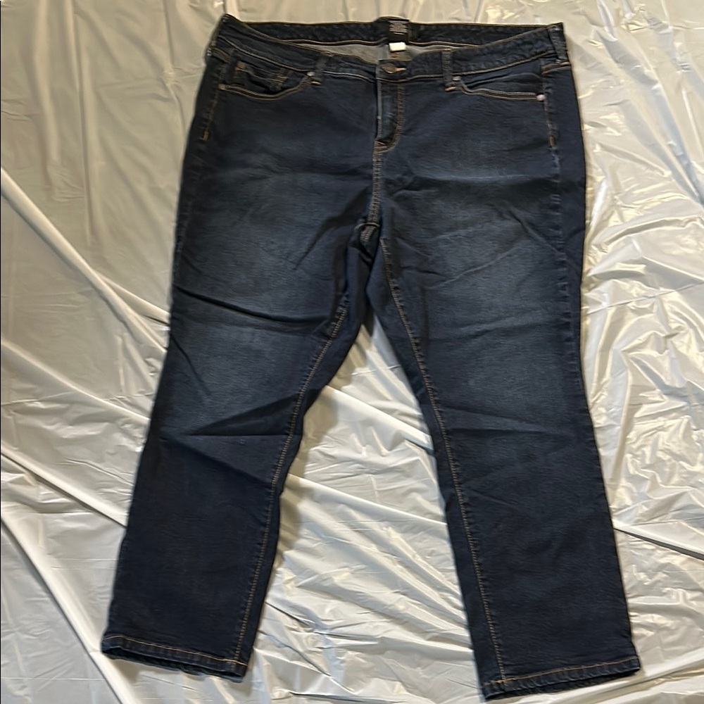 Torrid Blue Straight Leg Jeans Classic Style